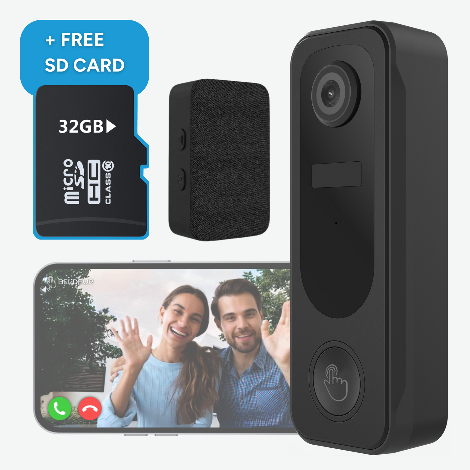Wireless Video Doorbell Complete Package
