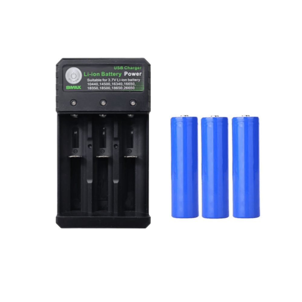 Batterijen (3x) + Oplader - Beldeur