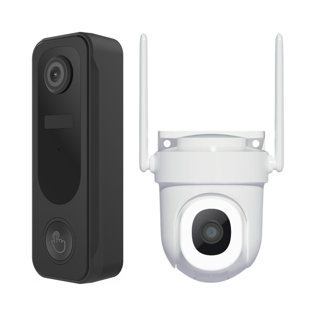 Bundle: Wireless Doorbell + 360 Camera