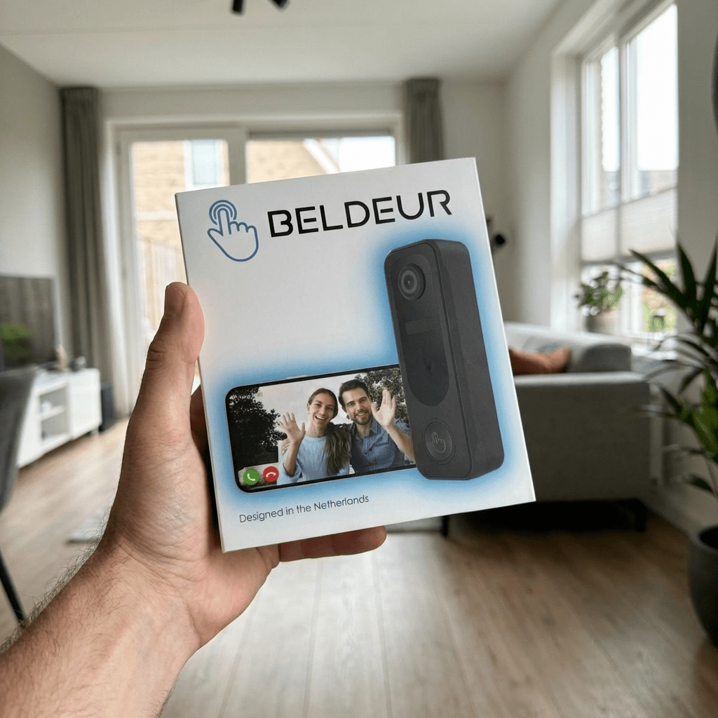Bundel: Draadloze Deurbel + Bedrade Camera - Beldeur