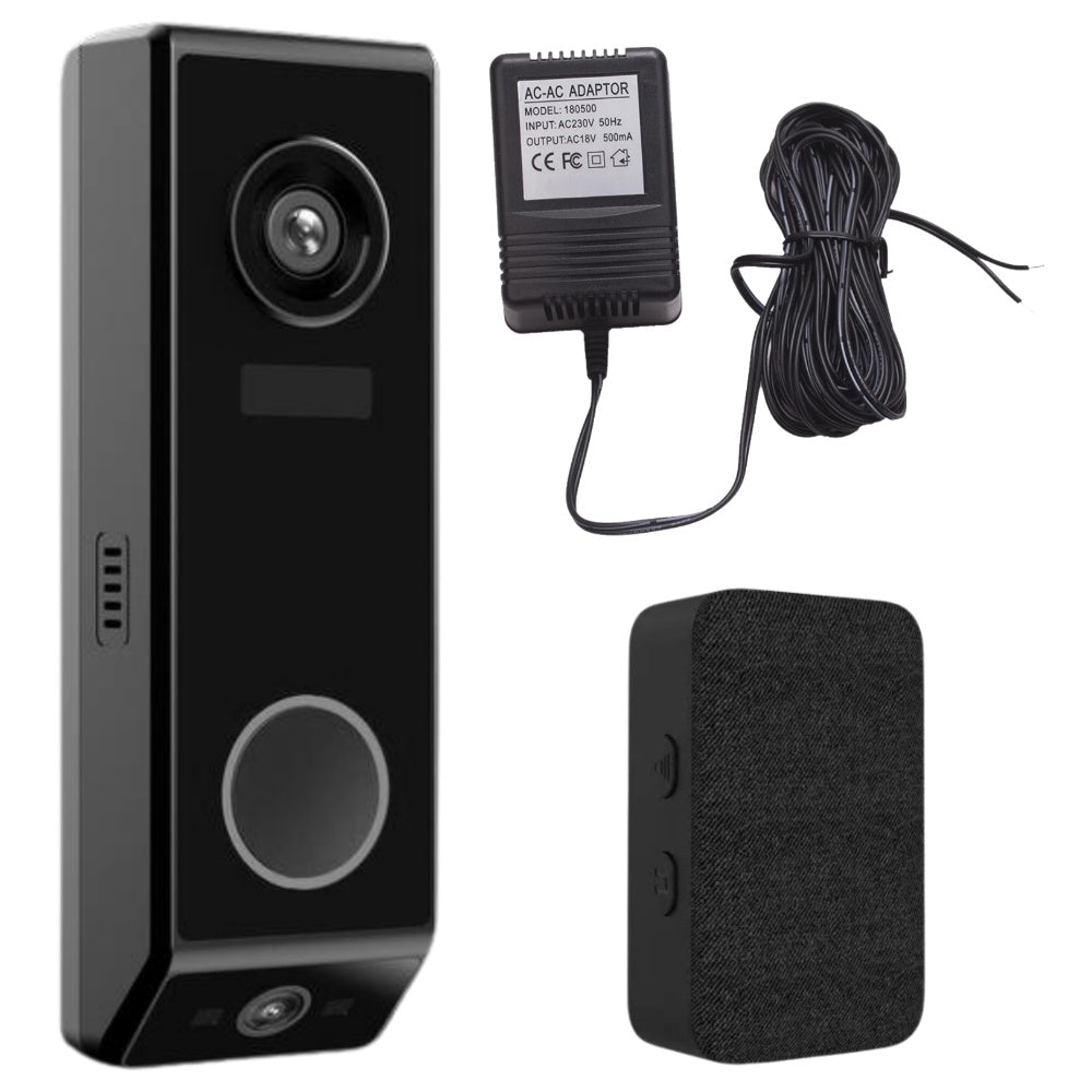 DualCam Video Deurbel met Chime - Beldeur