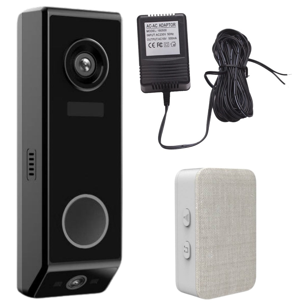 DualCam Video Deurbel met Chime - Beldeur