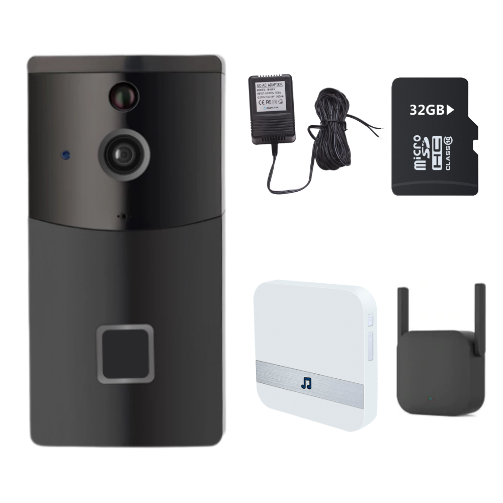 Video doorbell Mains power package Total