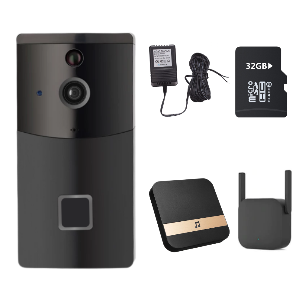 Video doorbell Mains power package Total